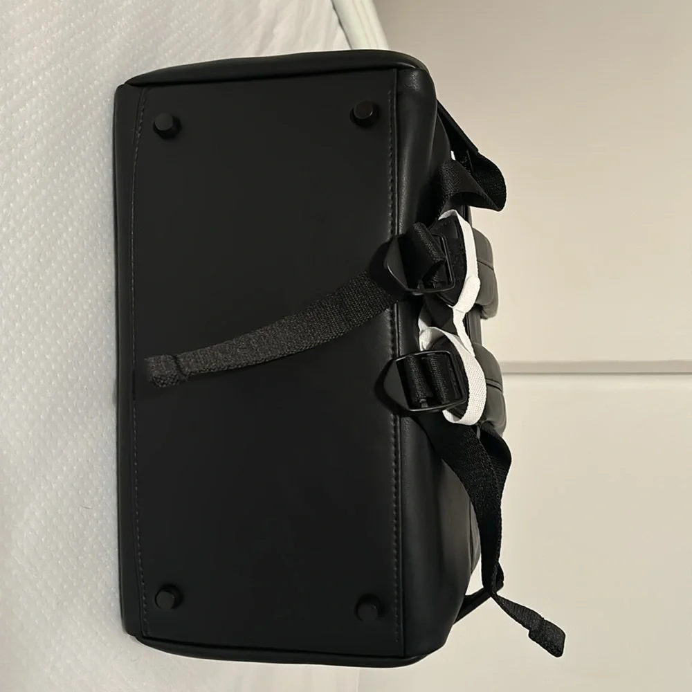 Itzy Ritzy Black Convertible Diaper Backpack